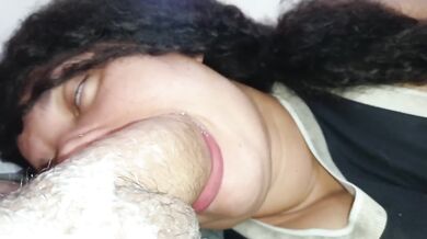 Best POV blowjob to massive cumshot in mouth