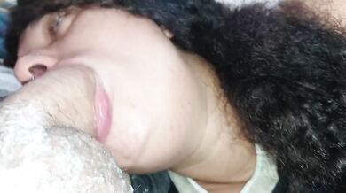 Best POV blowjob to massive cumshot in mouth