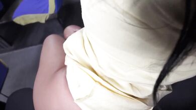 Public Bus Fuck Raw Destroyed Cum in Mouth Cowgirl Riding