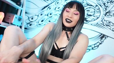 Asian Tease Footjob and Assjob Destroyed Gushing Cock Denial Cum On Verified Amateur Feet