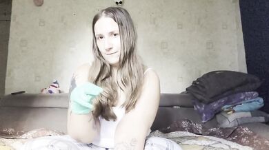 Anastasia Mistress JOI Medical Exam Destroyed With Gloved Feet Femdom Dirty Talk