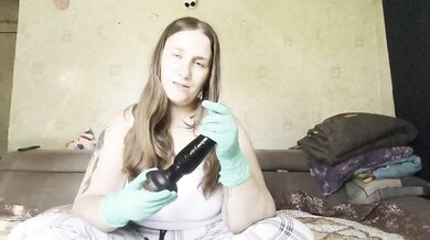 Anastasia Mistress JOI Medical Exam Destroyed With Gloved Feet Femdom Dirty Talk