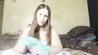 Anastasia Mistress JOI Medical Exam Destroyed With Gloved Feet Femdom Dirty Talk