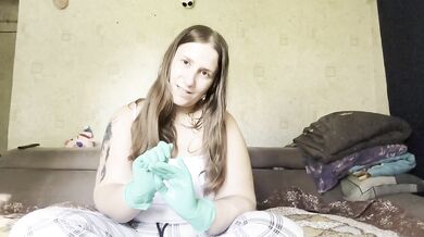 Anastasia Mistress JOI Medical Exam Destroyed With Gloved Feet Femdom Dirty Talk