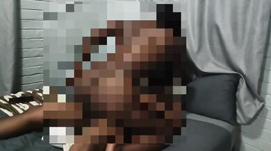 MZANSI Krush Destroyed Hairy Black Step Mom With Big Ass Backshots