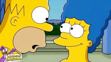 Marge and Homer Simpsons First Time Fun HD Porn Destroyed Gushing Choked