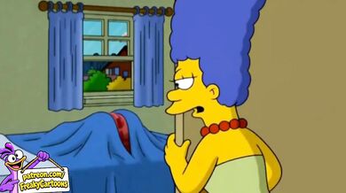 Marge and Homer Simpsons First Time Fun HD Porn Destroyed Gushing Choked