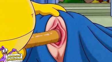 Marge and Homer Simpsons First Time Fun HD Porn Destroyed Gushing Choked