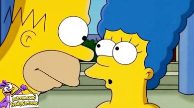 Homer and Marge Destroyed During Steamy First Time Simpsons Hentai Experience