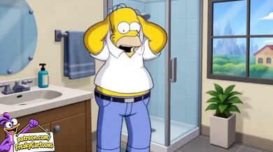 Homer and Marge Destroyed During Steamy First Time Simpsons Hentai Experience