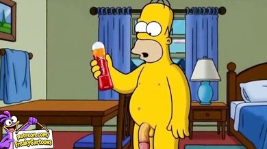 Homer and Marge Destroyed During Steamy First Time Simpsons Hentai Experience