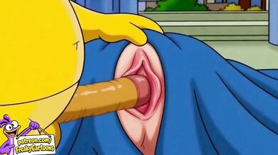 Homer and Marge Destroyed During Steamy First Time Simpsons Hentai Experience