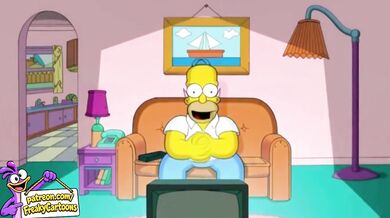 Marge Gets Destroyed by Homer in First Time Hentai Style Cartoon