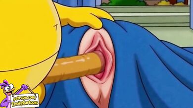 Marge Gets Destroyed by Homer in First Time Hentai Style Cartoon