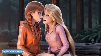 Rapunzel Anna Hot Camping Destroyed Gushing Choked