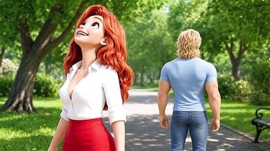 LUME Perfume Destroyed Curvy Redhead Nuded Public Hardcore Cartoon