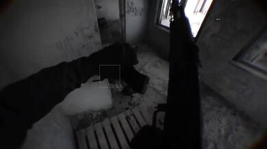 Destroyed Russian Building POV Cartoons Gushing