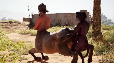 Cheeky Centaur Destroyed By Horsecock Big Dick Fast Hard Pounding Begging For Sperm Creampie