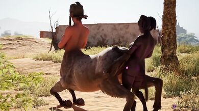 Cheeky Centaur Destroyed By Horsecock Big Dick Fast Hard Pounding Begging For Sperm Creampie