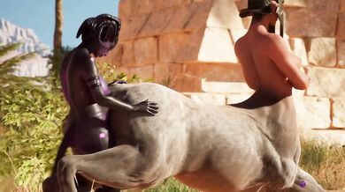 Cheeky Centaur Destroyed By Horsecock Big Dick Fast Hard Pounding Begging For Sperm Creampie