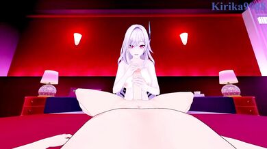 Skirk and I Destroyed Gushing Orgasm Cumshot Rough Sex Hentai POV Love Hotel