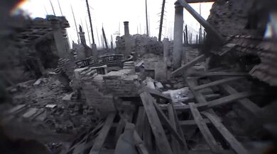 Destroyed Trenches Gushing Choked POV Shooting Game