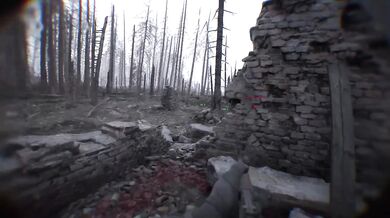 Destroyed Trenches Gushing Choked POV Shooting Game