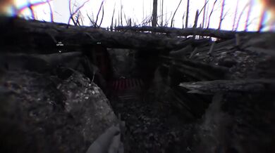 Destroyed Trenches Gushing Choked POV Shooting Game