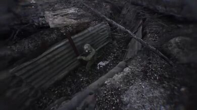 Destroyed Trenches Gushing Choked POV Shooting Game
