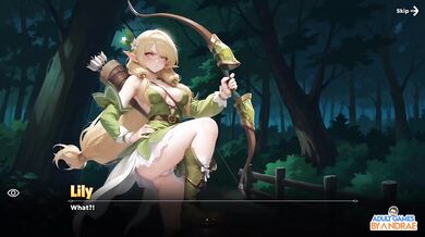 Isekai Waifu Overlord Part 11 Elira Noctilum H Scene Sexual Therapy Visit Destroyed Gushing Big Tits