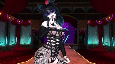 Meow Destroyed By Stripper Lap Dance