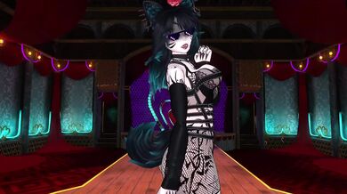Meow Destroyed By Stripper Lap Dance