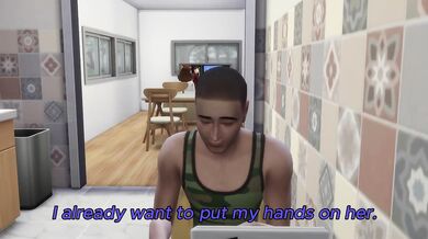 Shy Private Tutor Catches Student Jerking Off Under the Table Then Fucks Him