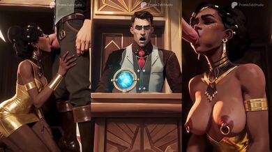 Mel Medarda Destroyed Jayce With Deepthroat Public Blowjob During Arcane Progress Day Speech