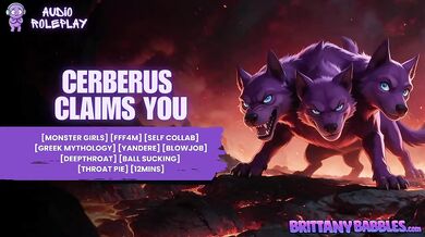 Audio Cerberus Claims You Furry Blowjob Ball Sucking Deep Throat Greek Mythology