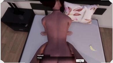 Hannah Light As A Feather Housemaid Seduction Dinner To Bed Blowjob Cumshot