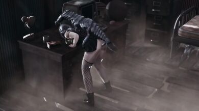 Gothic Alt Girl Destroyed By Skyrim Insect Monster in Gangbang Anal Sex Hentai Parody