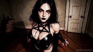 Latex Babe Sucking Dick Until Her Face Gets Covered In Cum