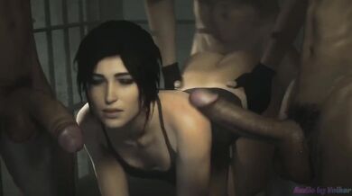 Lara Croft Destroyed Gushing Choked Ai Cartoon Rough Sex HD Porn