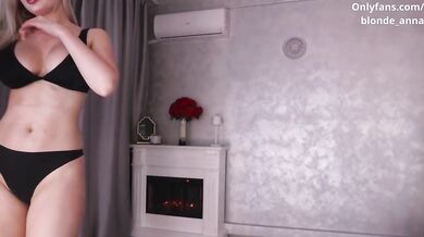 Blonde Black Dress Haul Destroyed Gushing Choked Cumshot Hard Fuck MILF