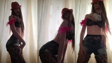 Striptease Club Twerk on Dick and Jean Shorts Anal Creampie Squirt Show