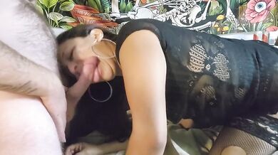 Cougar Blowjob Doggy Style Interracial Amateur