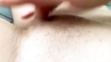 Wet Pussy Rubbed Clit Orgasm Loud Moaning Dirty Talk Amateur Blonde