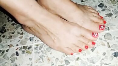 Colombian Latina Mature Feet Worship Destroyed Gushing Choked Foot Job Paja Con Los Pies