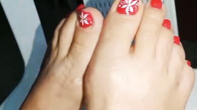 Colombian Latina Mature Feet Worship Destroyed Gushing Choked Foot Job Paja Con Los Pies