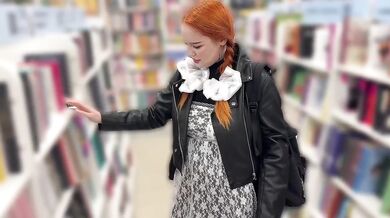 Did a schoolgirl ask for a dick instead of philosophy? 18 year old outdoor dirty talk with cum in mouth and perfect ass