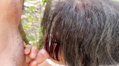 French MILF Destroyed Outdoor Blowjob With Cum In Mouth Amateur HD