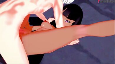 Chel Destroyed Gushing Big Ass Tits Hentai POV Hot Springs Fantasyking3