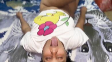 Colombiana Amateur Blowjob Destroyed Deep Throat 69 Position Gushing Creampie