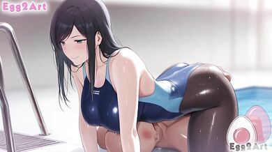 Prison School Mari Kurihara Destroyed In Swimsuit Blowjob Big Tits Cumshot Hentai By Egg 2 Art